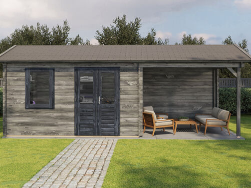 400cm x 300cm + 300cm Veranda