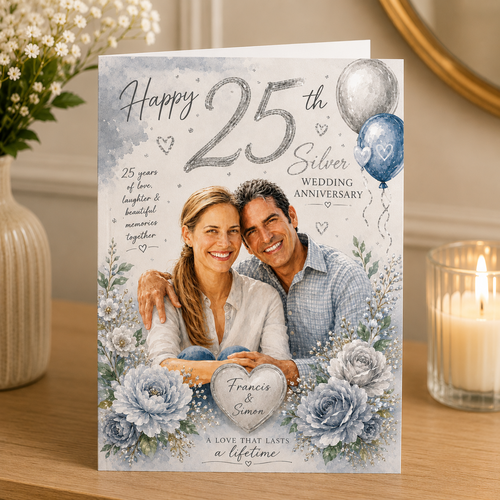 Photo Anniversary Cards