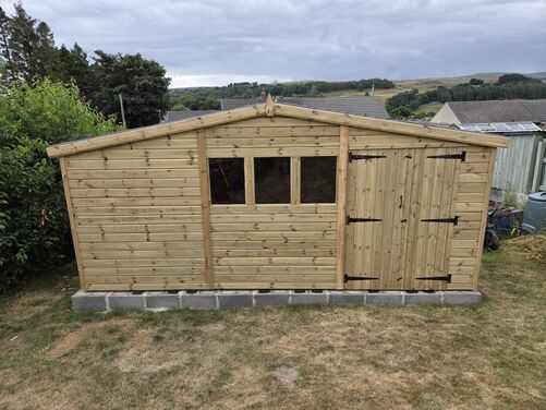 16x8 Apex Shed
