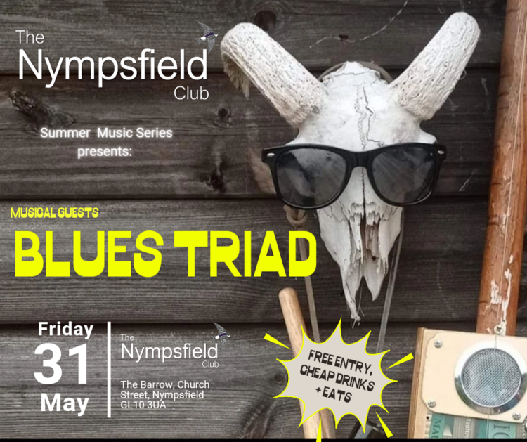 Live Music returns to Nympsfield.