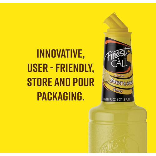 Finest Call Sweet & Sour Premium Mixer for Cocktails - 1 Litre