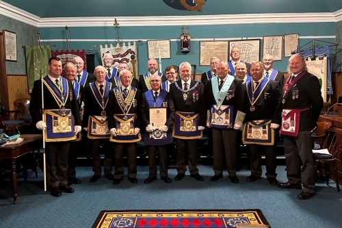 W.Bro. Michael Murton PAGDC Celebrates 50 Years of Freemasonry
