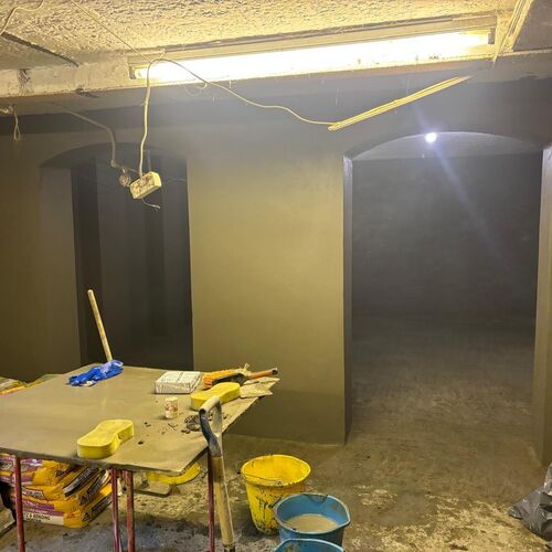 Basement in the Thames with a HRH visit