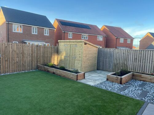 8x6 Pent Storage Shed