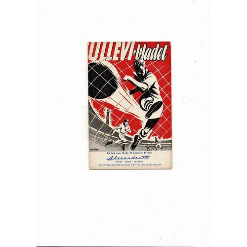 Kamraterna v Helsingborgs Swedish Football Programme 1959/60