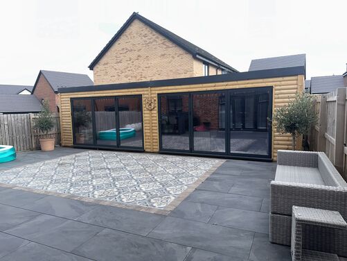 #BF001 30x16 Pent Summer House/Home Bar/Office