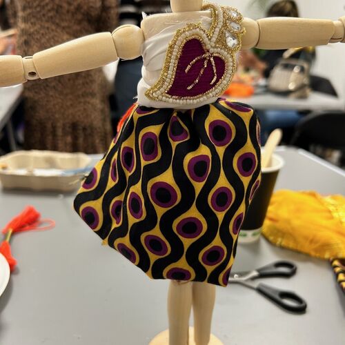 Costume Making Workshop with Kiln Theatre, May 2024