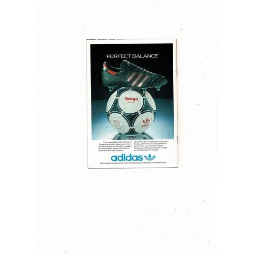 1985 Wales v Hungary International Football Programme @ Cardiff City