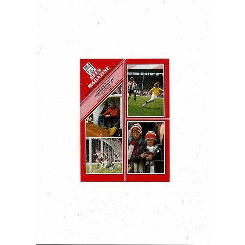 1980/81 Brentford v Exeter City Football Programme