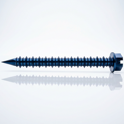 Slotted Head Self Tapping Masonry Screw (Un-Washered)