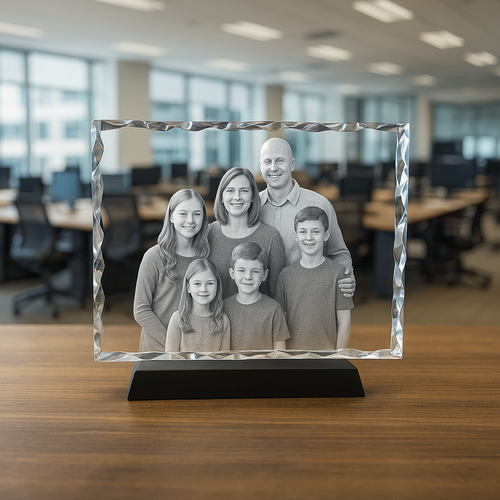 The Super Large 300x200x25mm 3D Staffa Scallop Edge Photo Frame