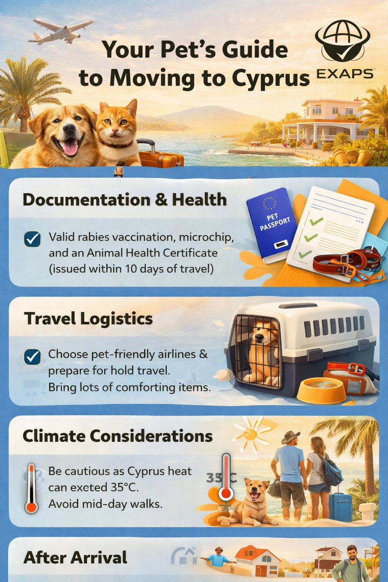 Moving to Cyprus with Your Pet: What You Really Need to Know Before You Go