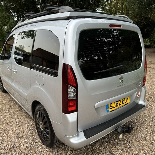 2012 Peugeot Partner Tepee Camper Day Van 2 Berth 1.6HDi Awning TowBar