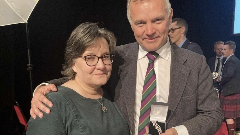 Stuart Liddell MBE, OSS, wins his Fourth Clasp at the Northern Meeting.