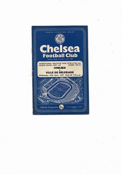 Football Programmes being listed today