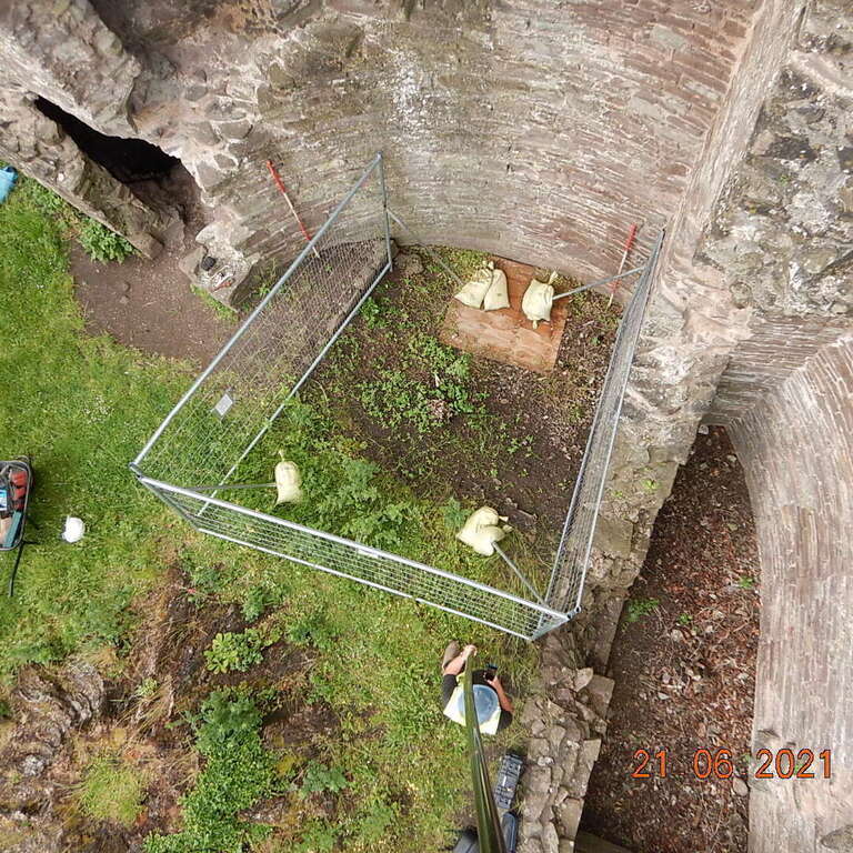 Abergavenny Castle Archaeology & 3D Scanning | APAC