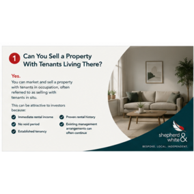 Selling a Rented Property in Leicestershire | Shepherd and White  | Free property valuation Coalville | Request a property valuation Ashby De La Zouch  | Average house price in Charnwood