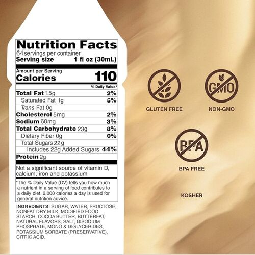 White Chocolate Sauce by Monin - 1.89L