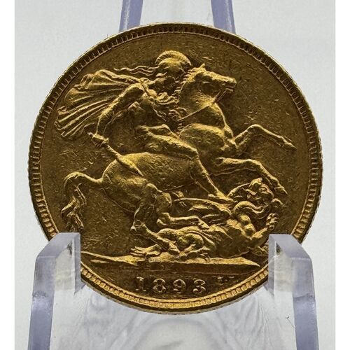 1893 ‘S’Jubilee head full gold sovereign