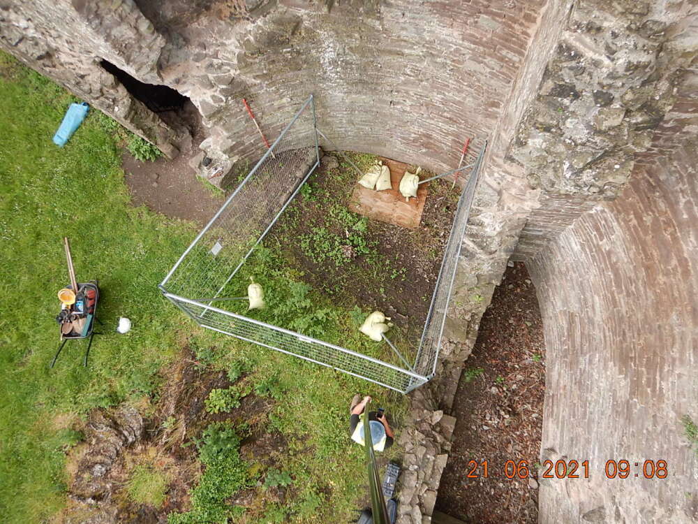Abergavenny Castle Archaeology & 3D Scanning | APAC