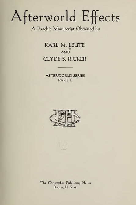 1922 | Afterworld Effects