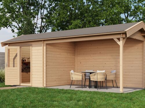 250cm x 250cm + 400cm Veranda