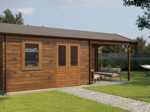 400cm x 300cm + 300cm Veranda