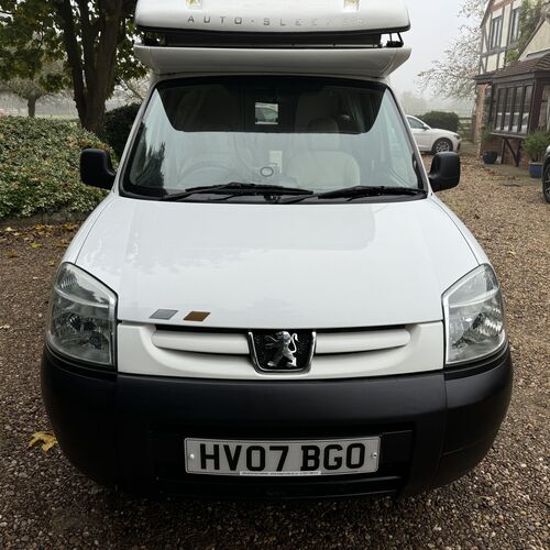 2007 Auto Sleeper Mezan Low Line 2 Berth Camper Van Peugeot Partner 2.0 HDi