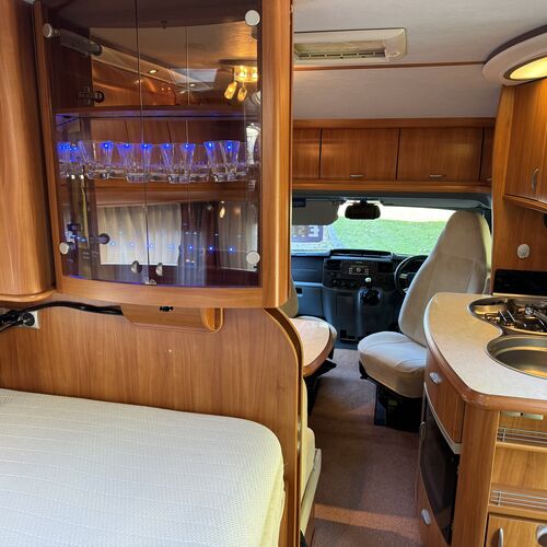 2008 Hobby Siesta 555 Motorhome Ford Transit Fixed Bed - 3 Berth