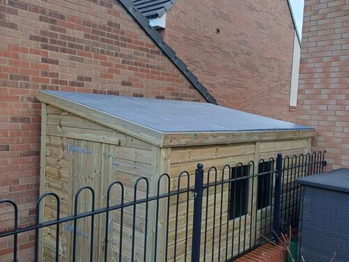 10x6 Pent Shed