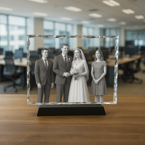 The Super Large 300x200x25mm 3D Staffa Scallop Edge Photo Frame