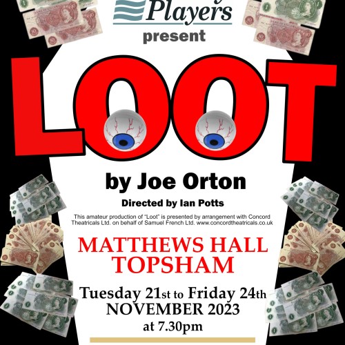 Loot by Joe Orton    November 2023