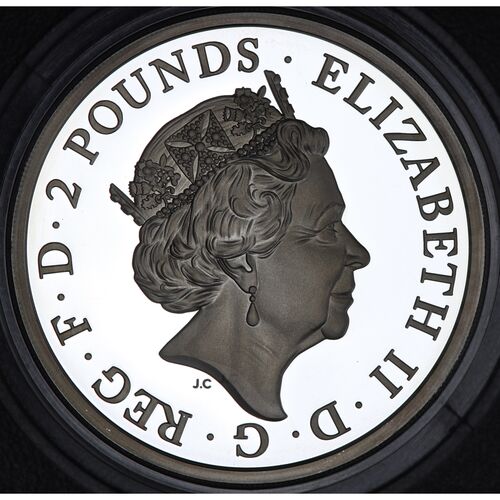 Queen beasts silver proof FDC 2019 ‘The Yale of Beaufort’