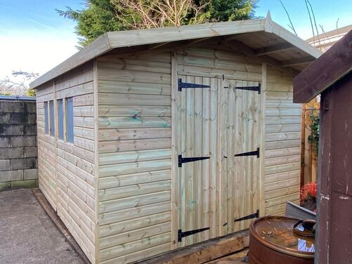 #A079 12x10 Apex Shed