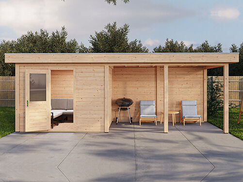 300cm x 250cm + 400cm Veranda