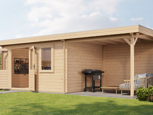 400cm x 300cm + 300cm Veranda