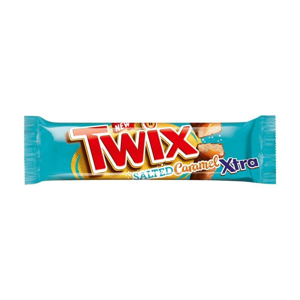 Twix Xtra Salted Caramel Chocolate Biscuit Twin Bars