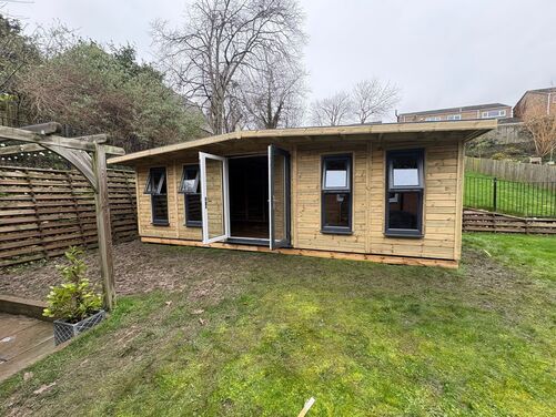 24x12 Apex Summer House