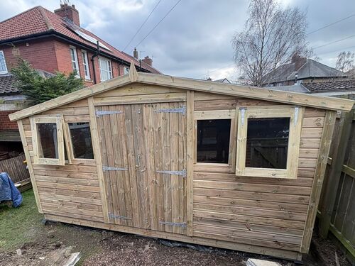 14x8 Apex Reverse Shed
