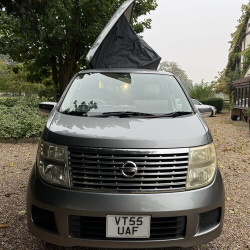 2005 Nissan Elgrand 2.5V6 Camper Van JAL Pro Conversion - 49732 Miles
