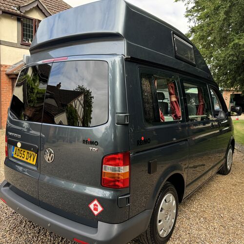 2006 VW T5 Reimo Camper Van High Top 1.9TDi - Grey - 87847 miles - 1 Owner 9yrs