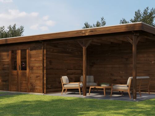 300cm x 300cm + 400cm Veranda