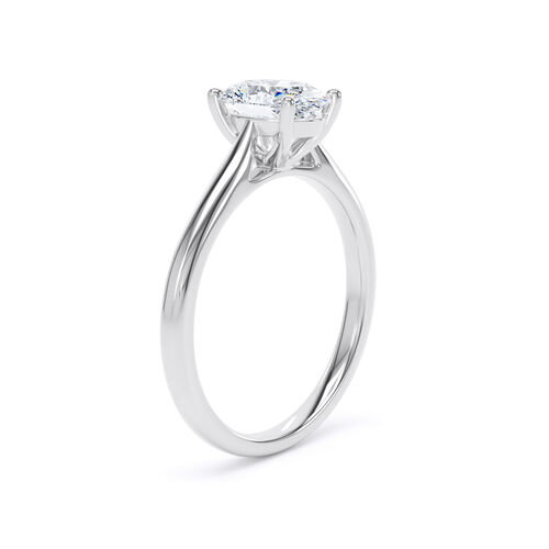 Classic oval diamond solitaire