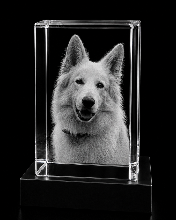 Pet 3D Crystal Gifts | 3d Crystal Shop | 3d crystal glass engraving | Personalised 3d engraving  | 3d crystal photo