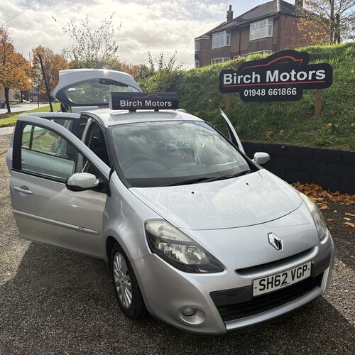 2012 (62) RENAULT CLIO 1.1 PETROL MANUAL 5 DOOR