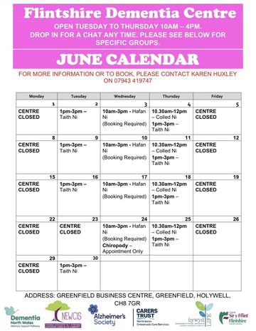 What's On | Carers Trust North Wales Crossroads Care Services