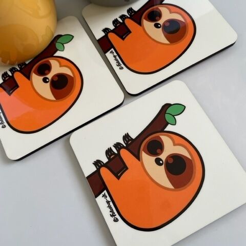 'Baby Sloth' Coaster