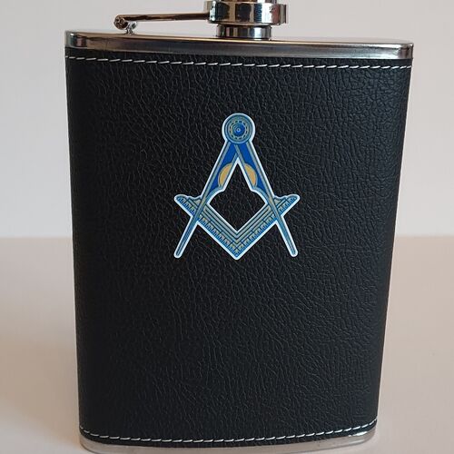 Black Hip Flask
