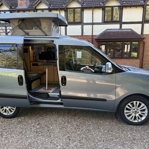 2010 Fiat Doblo Eleganza 1.6 Multijet Diesel Camper Van 2 Berth 89k Miles