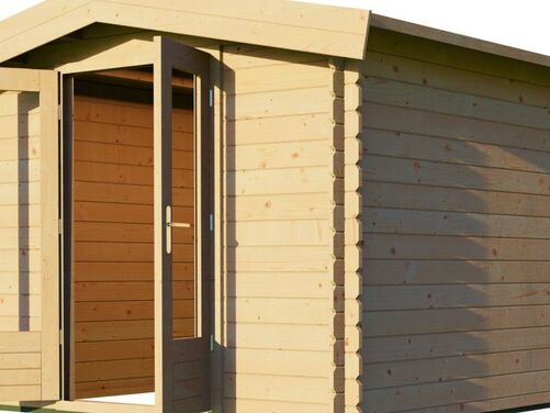 2.5mtr x 3.5mtr Apex Log Cabin Style building